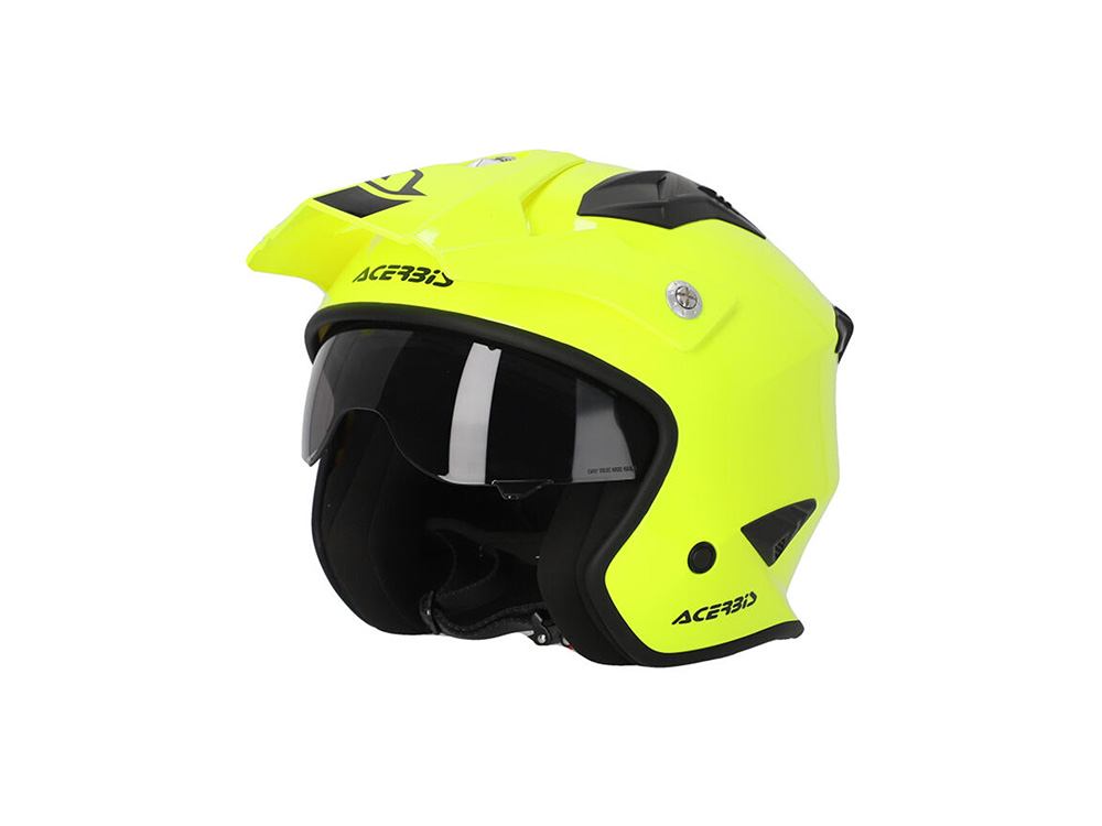Acerbis Helmet Jet Aria 2206 neon yellow 6